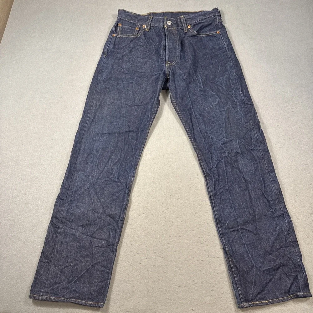 Levi's 501 Straight Fit Men's Jeans Button Fly 31×32 (actual 31×31)‎